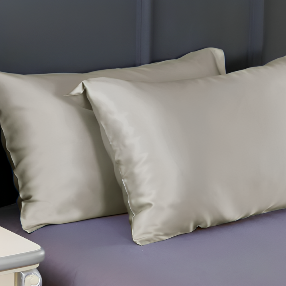 Premium Mulberry Silk Pillowcase (Twin Pack)