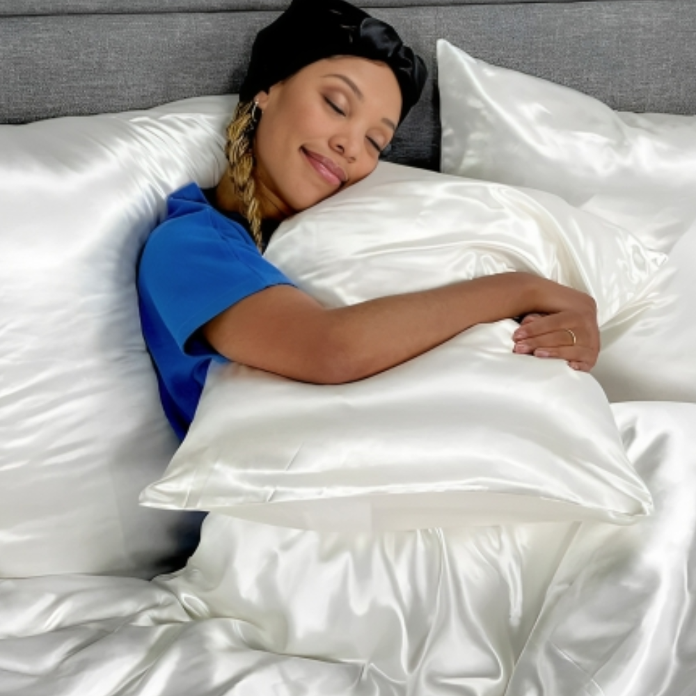 Premium Mulberry Silk Pillowcase (Twin Pack)