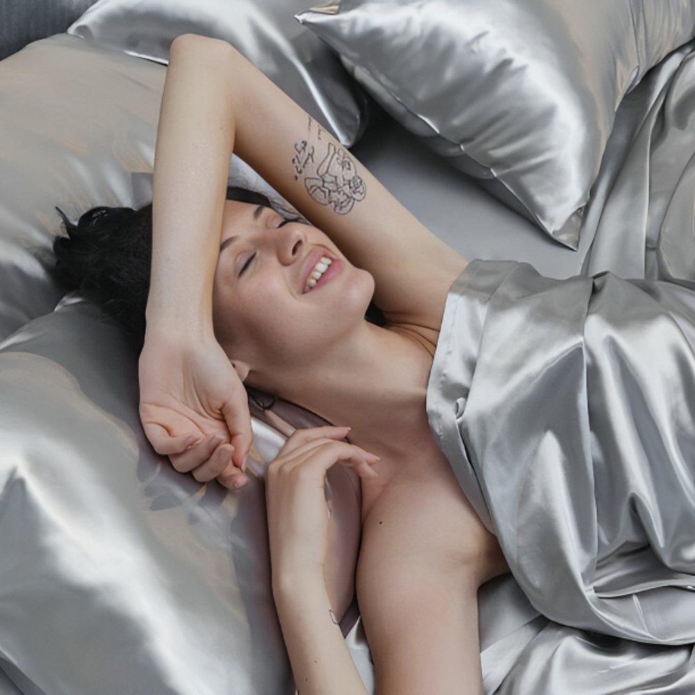 Premium Mulberry Silk Pillowcase (Twin Pack)