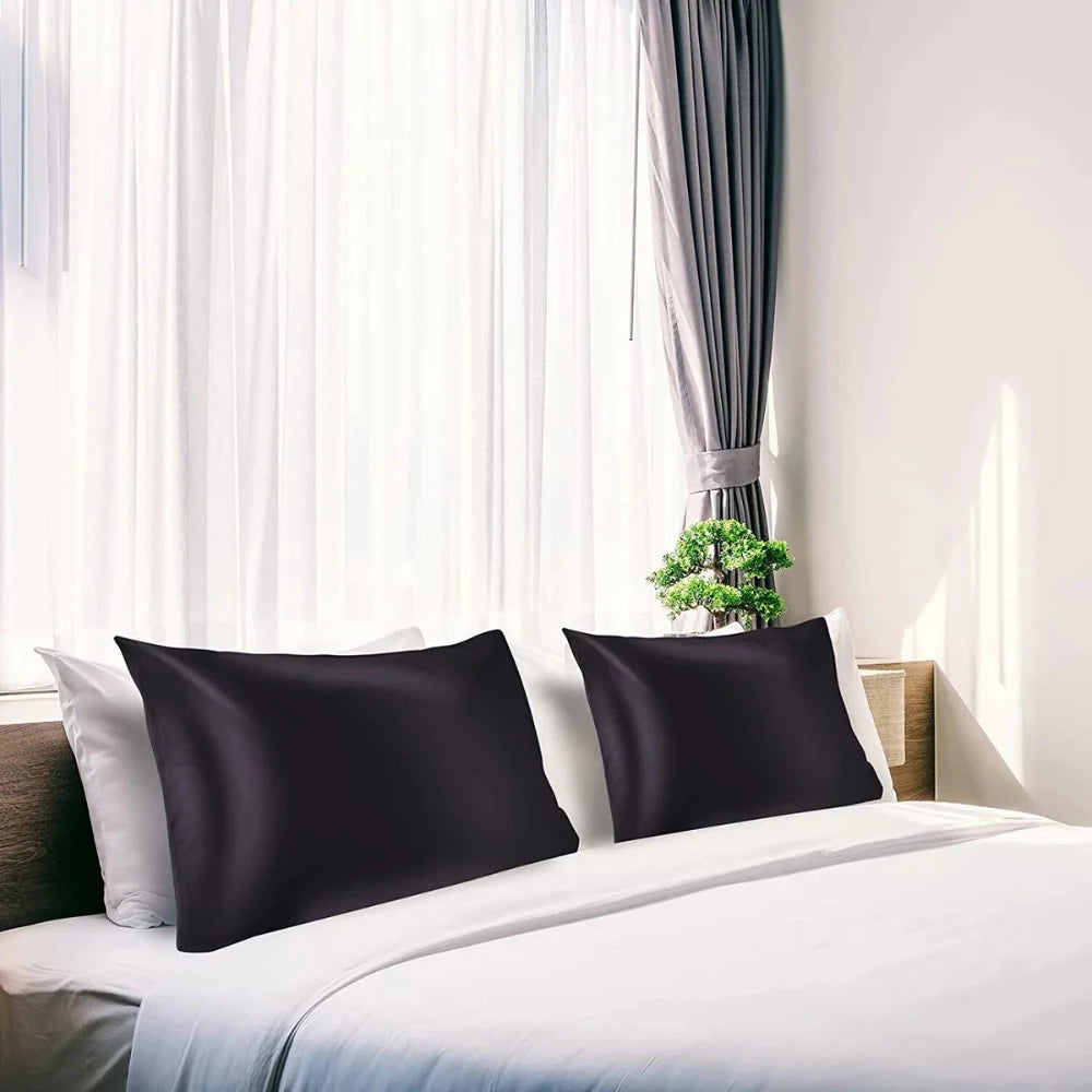 Premium Mulberry Silk Pillowcase (Twin Pack)