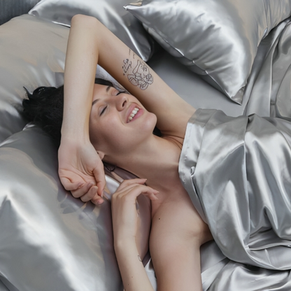 Premium Mulberry Silk Pillowcase (Twin Pack)